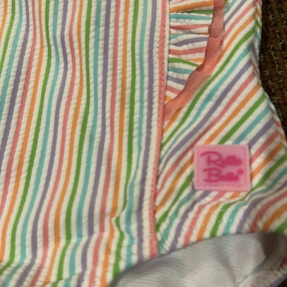 RUFFLE BUTTS - Seersucker Waterfall One Piece - Picture 16 of 16